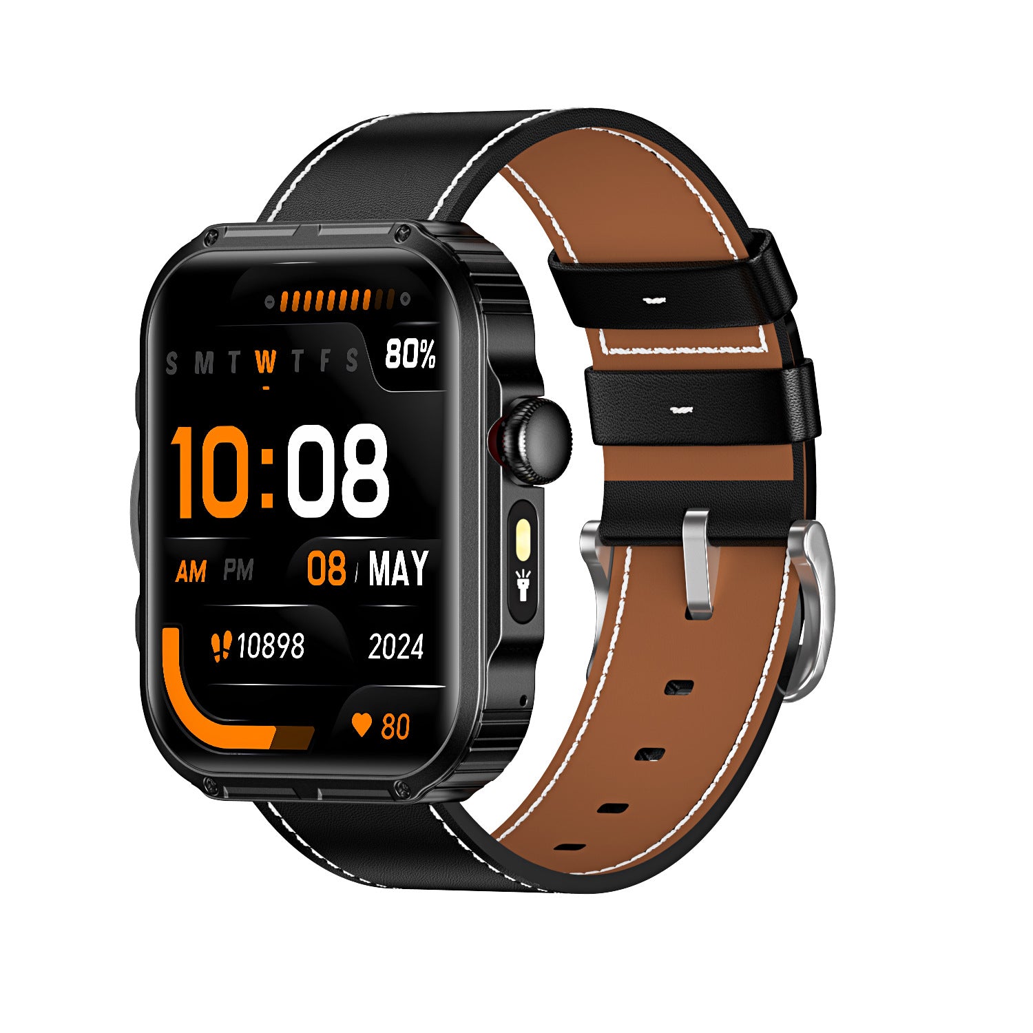 HDT11Ultra Smart Watch Bluetooth Call Music Healthy Sleep Flashlight Smart Bracelet
