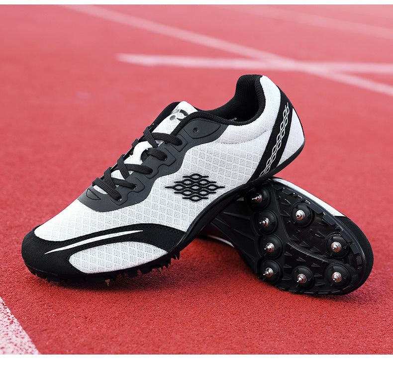 New Professional Track and Field Shoes for Men and Women, Students, Teenagers, Running, Standing Long Jump, Hurdles, High Jump, Spikes, Physical Education Shoes