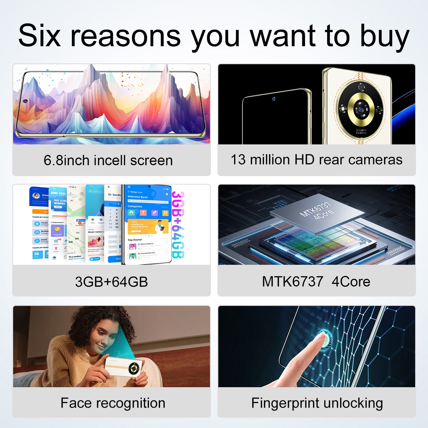 Smart Phone Hot-selling Mobile Phones11 Pro+Android6.8Inch Mobile Phone Source Manufacturer(Popular)