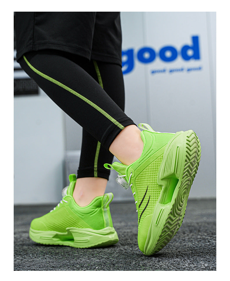 Children's New Shadow Boys' Running Shoes Casual Fashion Kids' Shoes Mesh Breathable Lightweight Non-Slip Wear-Resistant Sports Shoes