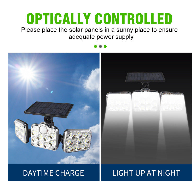 Specialized Outdoor Solar Wall Light LED Split Light Garden Light Garden Light Human Body Sensor Light Street Light