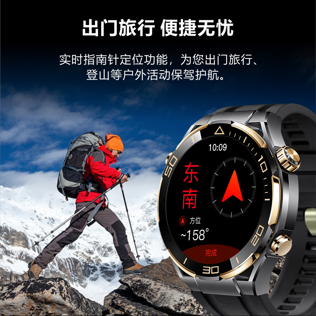 S30 Max Smart Watch1.52inch Bluetooth Call Heart Rate Step Count Sleep Monitoring Local Photo Album+Music