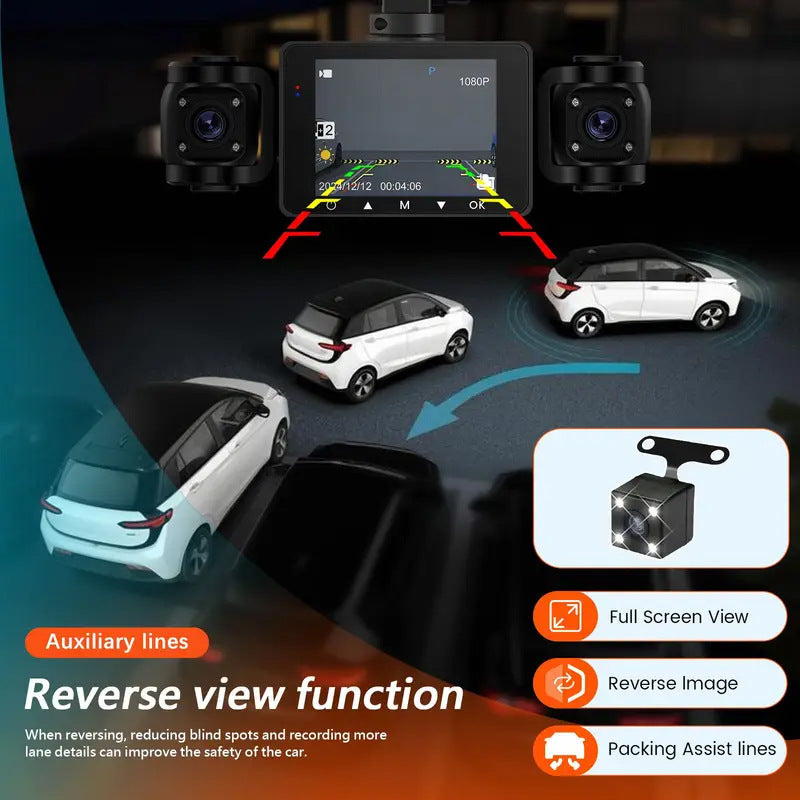 New S7Sanlu Dash Cam Private Model Car Camera Parking Monitoring HD Night Vision1080P