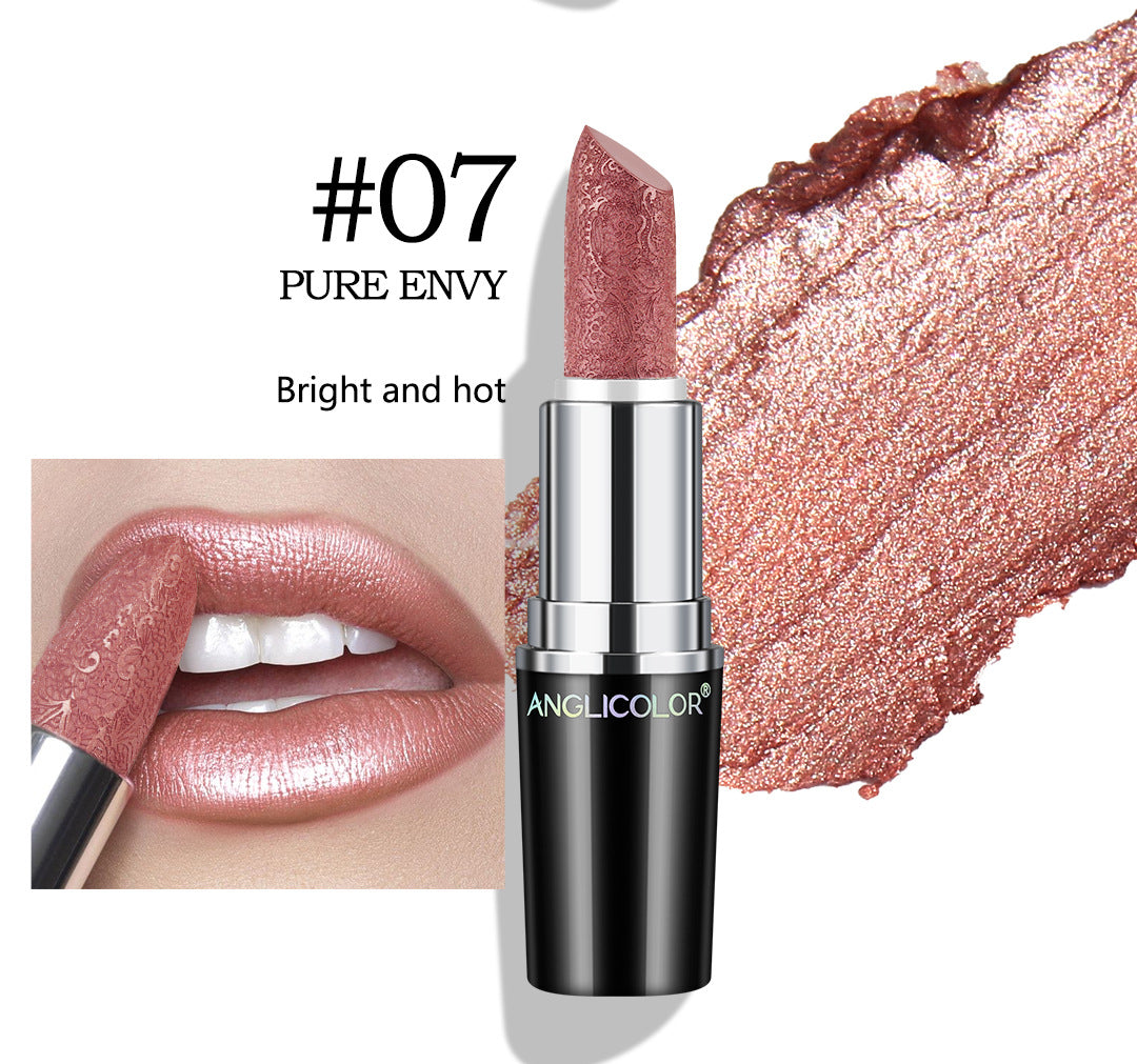 Special Hot-Selling Lipstick Non-Fading Non-Stick Cup Lipstick Pearlescent Moisturizing Fine Shimmer Lipstick Hydrating Lip Balm