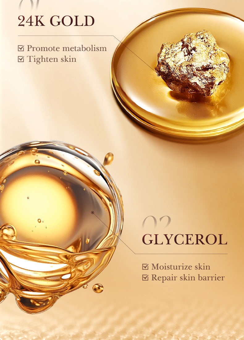 24k Gold Collagen Mask60gSADOER Crystal Hydrating Moisturizing Mask Cross-Border Wholesale