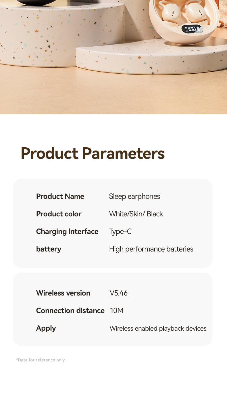 Popular M73Bluetooth headset in-ear mini digital display long battery life noise-canceling wireless Bluetooth headset for sleep