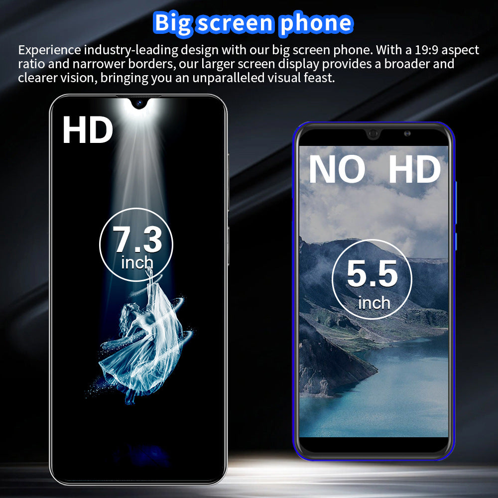 Brand new mobile version European and American version16+1T C20Pro 7.3Ultra-long life battery