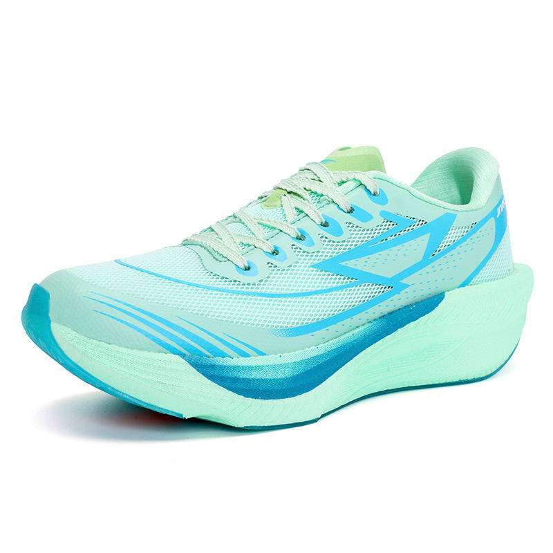 Feiran Summer Thin High Elastic Shock Absorption Running Shoes Couple Wear-Resistant Non-Slip Racing Breathable Mesh Youth Sports Shoes