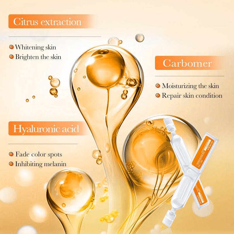 Vitamin C Whitening Essence BIOAQUA Hydrating and Anti-Oxidation Single-Use Essence Liquid Cross-Border Wholesale