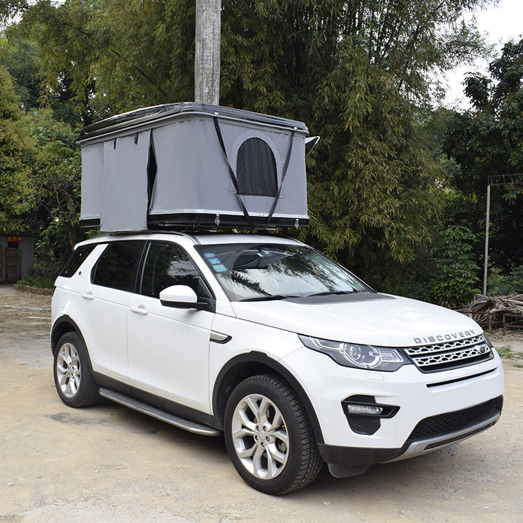 FRP Automatic Hard Shell Car Roof Top Tent SUV Waterproof Outdoor Camping Lightweight Quick Open for Self-Driving Tours