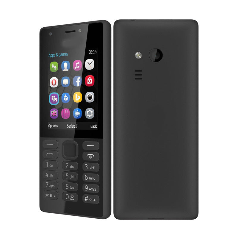 Specially designed for Seniors' Mobile Phones216 Straight Button Dual SIM2G Non-smartphone backup phone for elderly