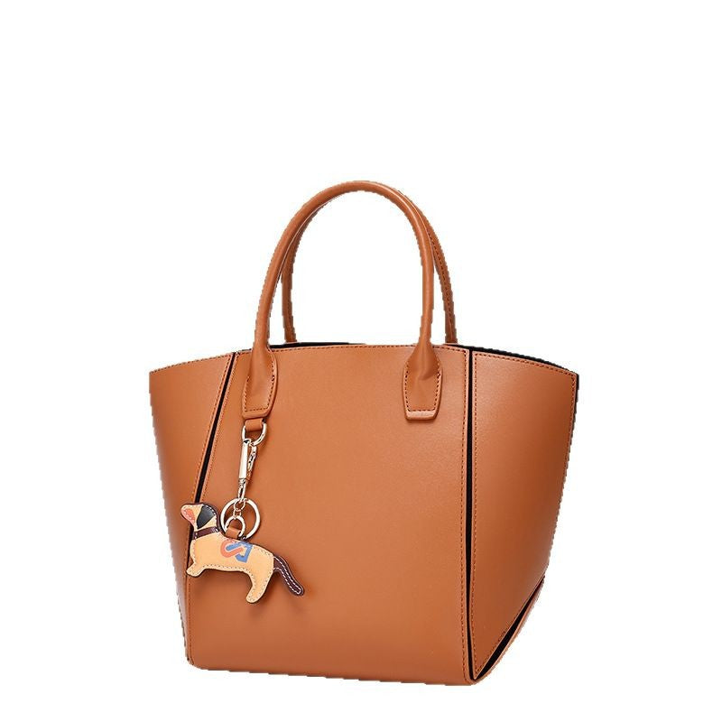 Source Manufacturer Commuting Large Capacity Tote Bag Women's Single Shoulder Fashion Women's Bag Niche Versatile Simple Light Luxury Handbag