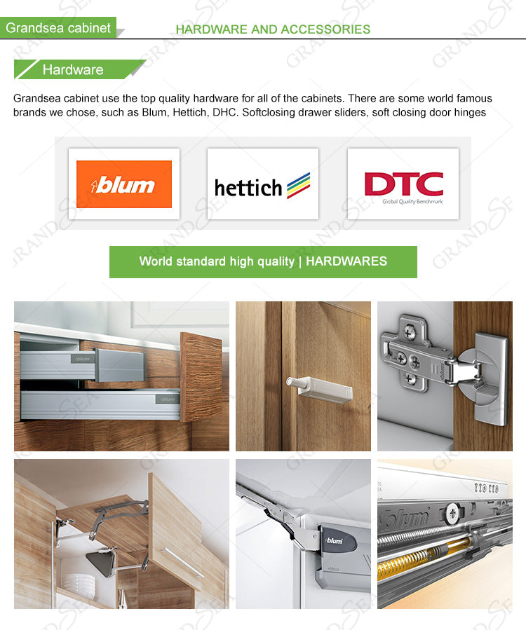 Ready to Assemble Luxury Kitchen Cabinet Modern Kitchen Cabinet Kitchen Furniture Set