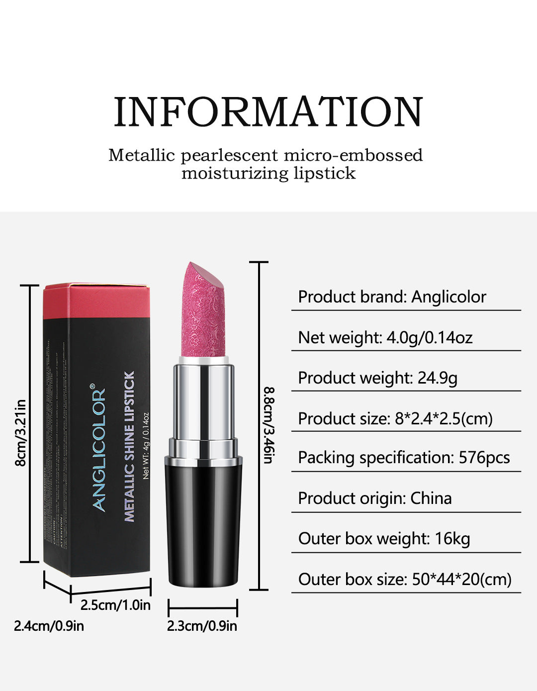 Specially designed for makeup, non-smudging, non-stick cup lipstick, pearlescent moisturizing lipstick, pearlescent nourishing moisturizing color-changing lip balm