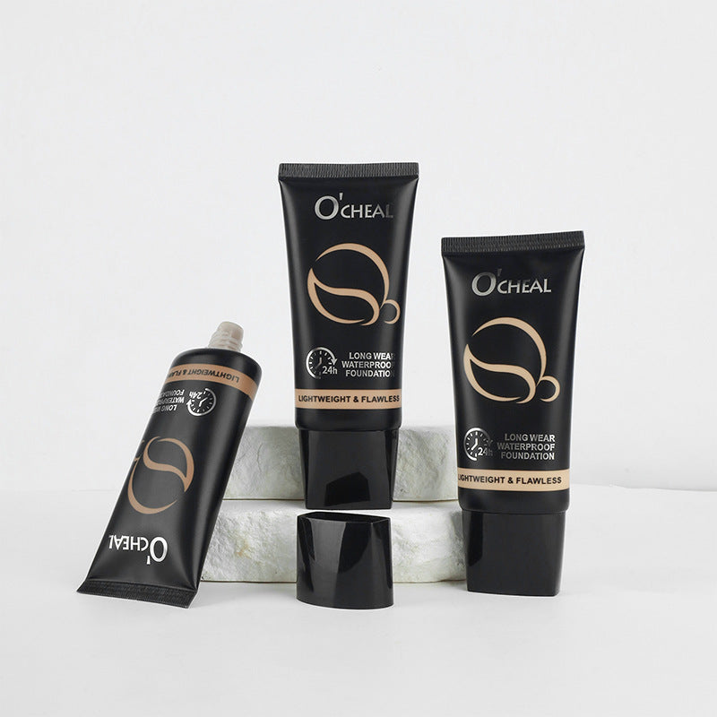 AliExpress Makeup Waterproof Foundation Liquid Acne Scar Dark Circles Concealer Bare Face Primer Yellow Black Skin Foundation Liquid