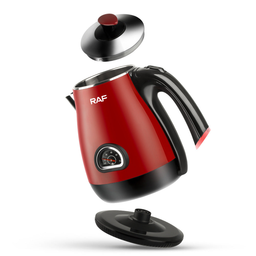 RAF European Standard Smart Multifunctional Electric Kettle for Home Use with Automatic Power Off and Stainless Steel Inner Tank1.5L