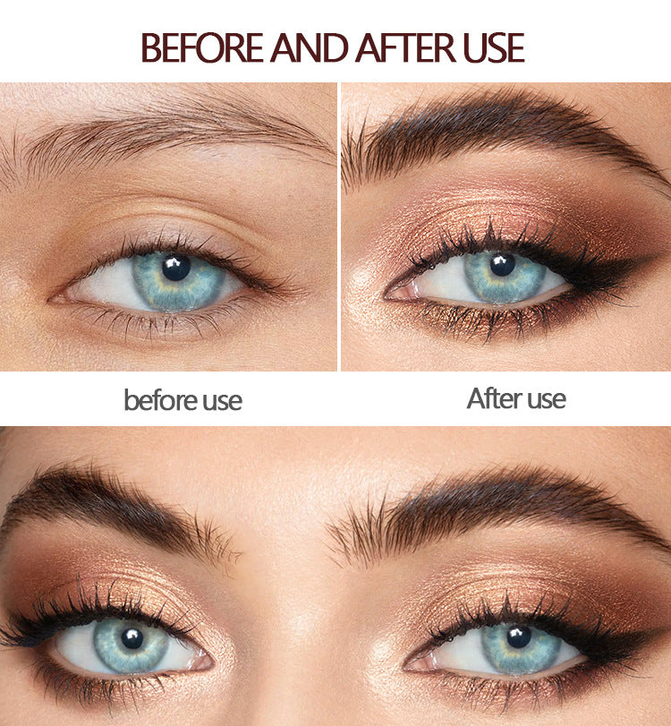 Double-Ended Eyeshadow Stick Long-Lasting Easy to Apply Rotating Fine Shimmer Eyeshadow Pen Highlighter Aegyo-sal Brightening Pen