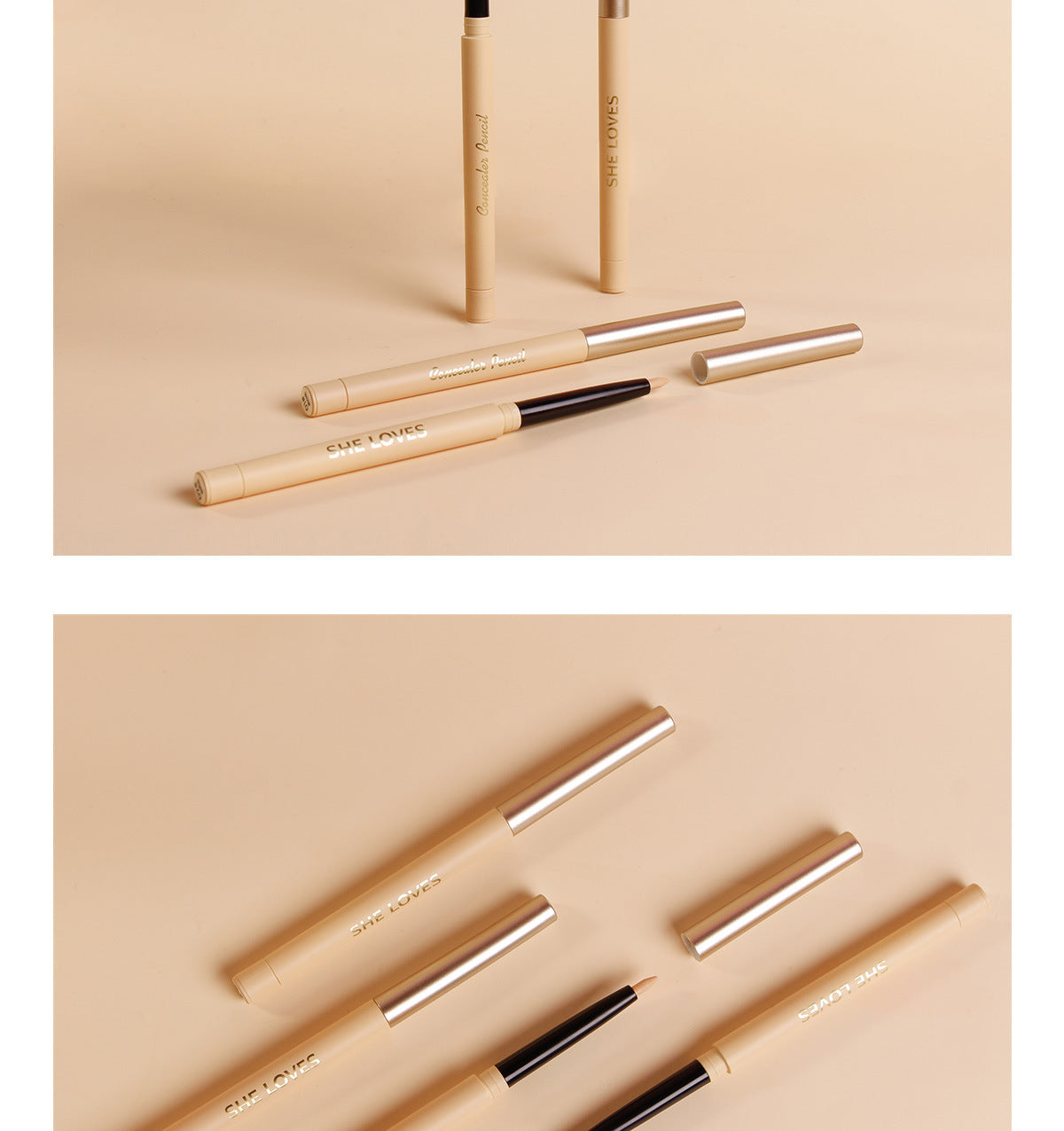 Fine Concealer Pen for Under-eye Dark Circles, Acne Marks, and Shadow Contouring Stick