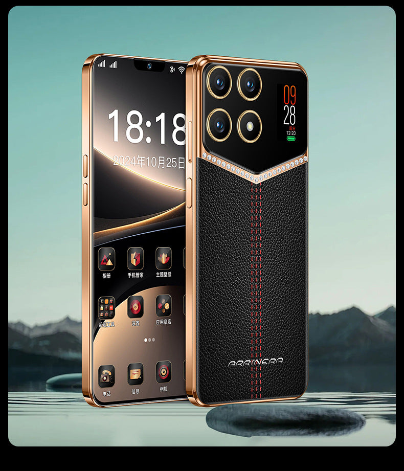 2025New U25Smartphone5G Mobile Phone6.517Inch Water Drop Screen Factory Direct Wholesale