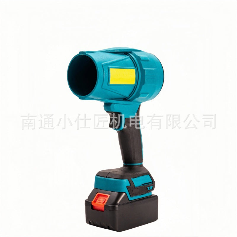 Brushless Blower70mm Lithium Battery Blower Turbo Ducted Industrial Dust Removal Powerful Air Blower Two Batteries One Charger