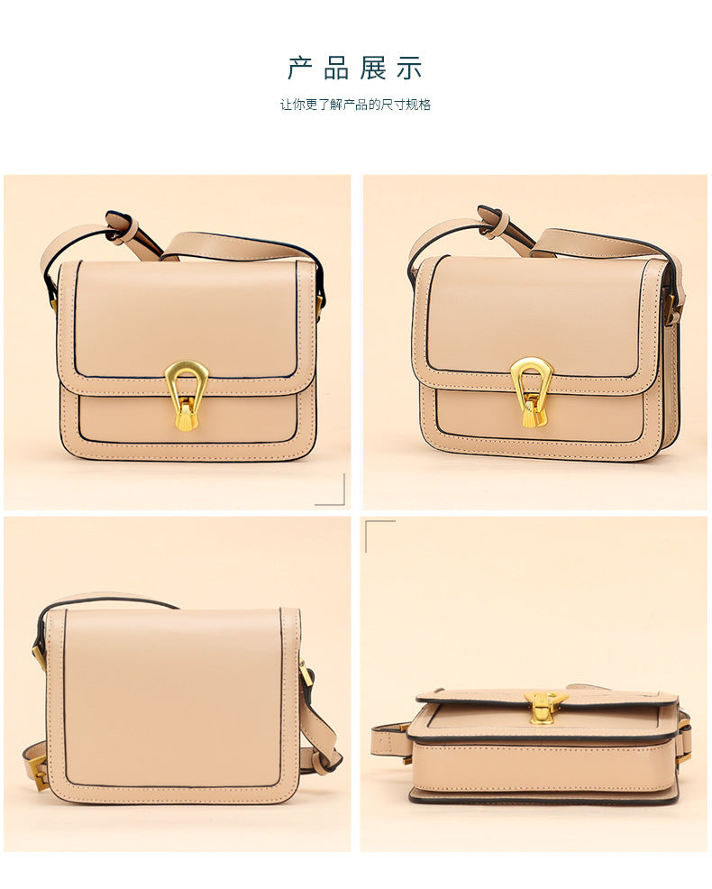 New Autumn Winter Women Underarm Simple Small Square Bag Versatile Textured Fashion Crossbody Shoulder Bag Women Bag Source Factory