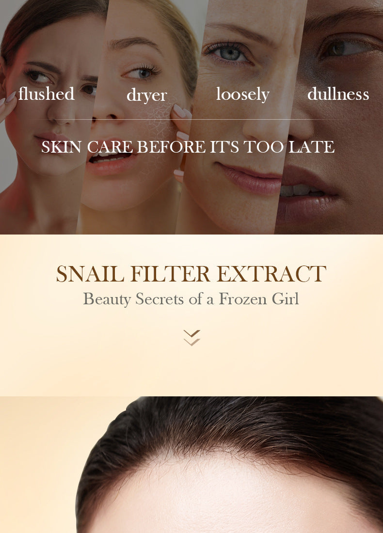 Capsule Essential Oil SADOER Snail Essence Milk Moisturizing and Rejuvenating Cream  Foreign Trade Wholesale