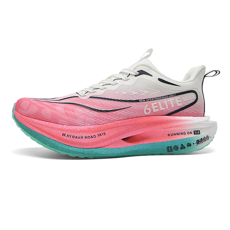 New model Feidian6pro Popcorn Carbon Plate Professional Racing Running Shoes Comfortable Breathable Unisex Sports Shoes