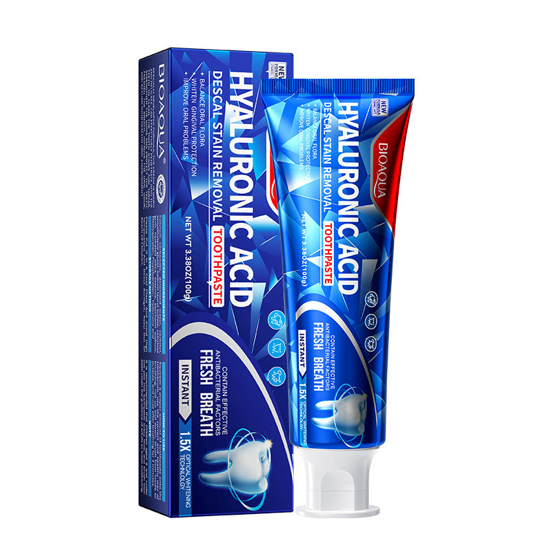 All English Toothpaste100g BIOAOUA Baking Soda Gum Care Niacinamide Fresh  Wholesale