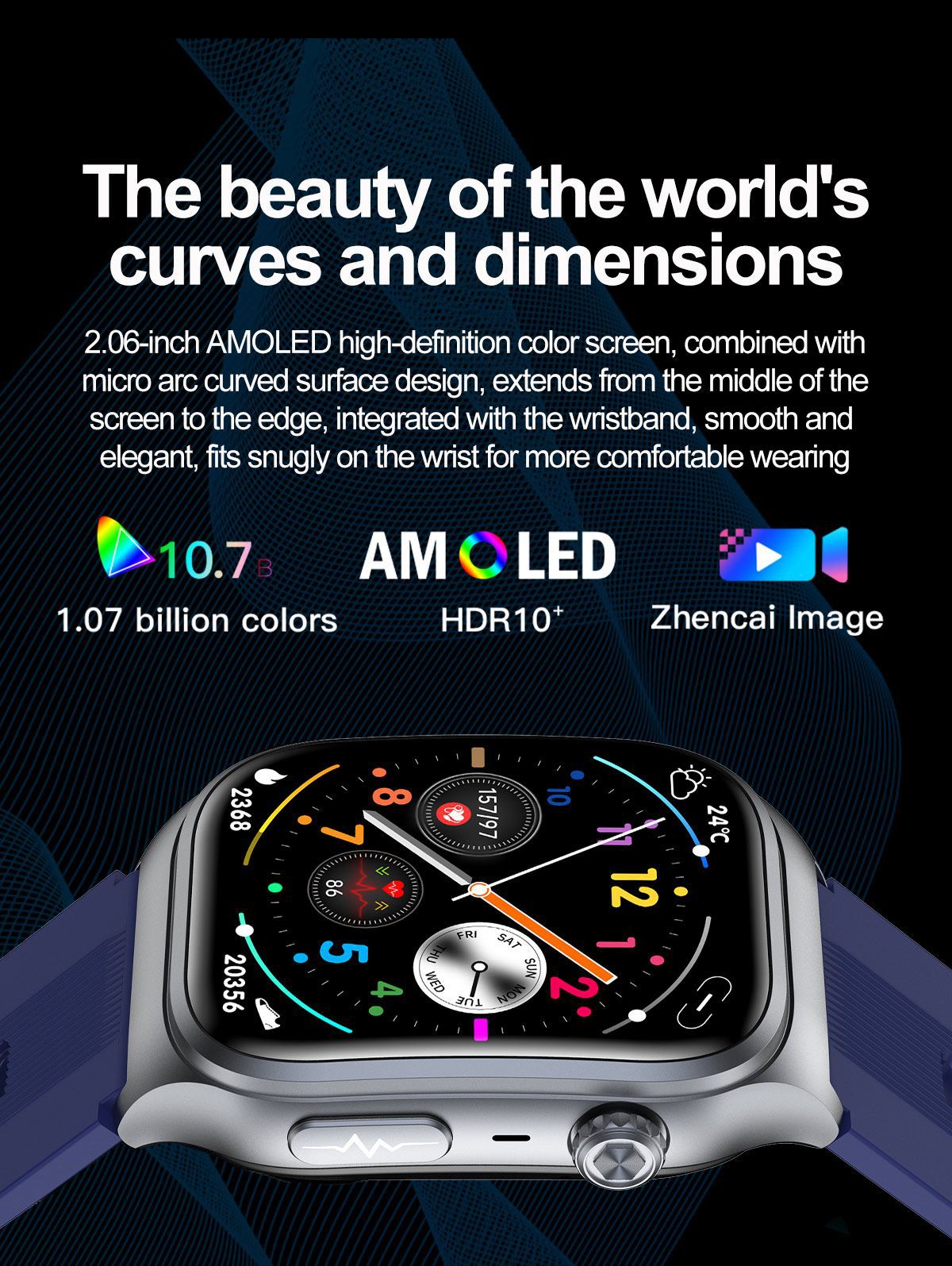 S15Smart watch air pump measures blood pressure and ECG NFC Bluetooth Call High-End Smart Watch APP Docking