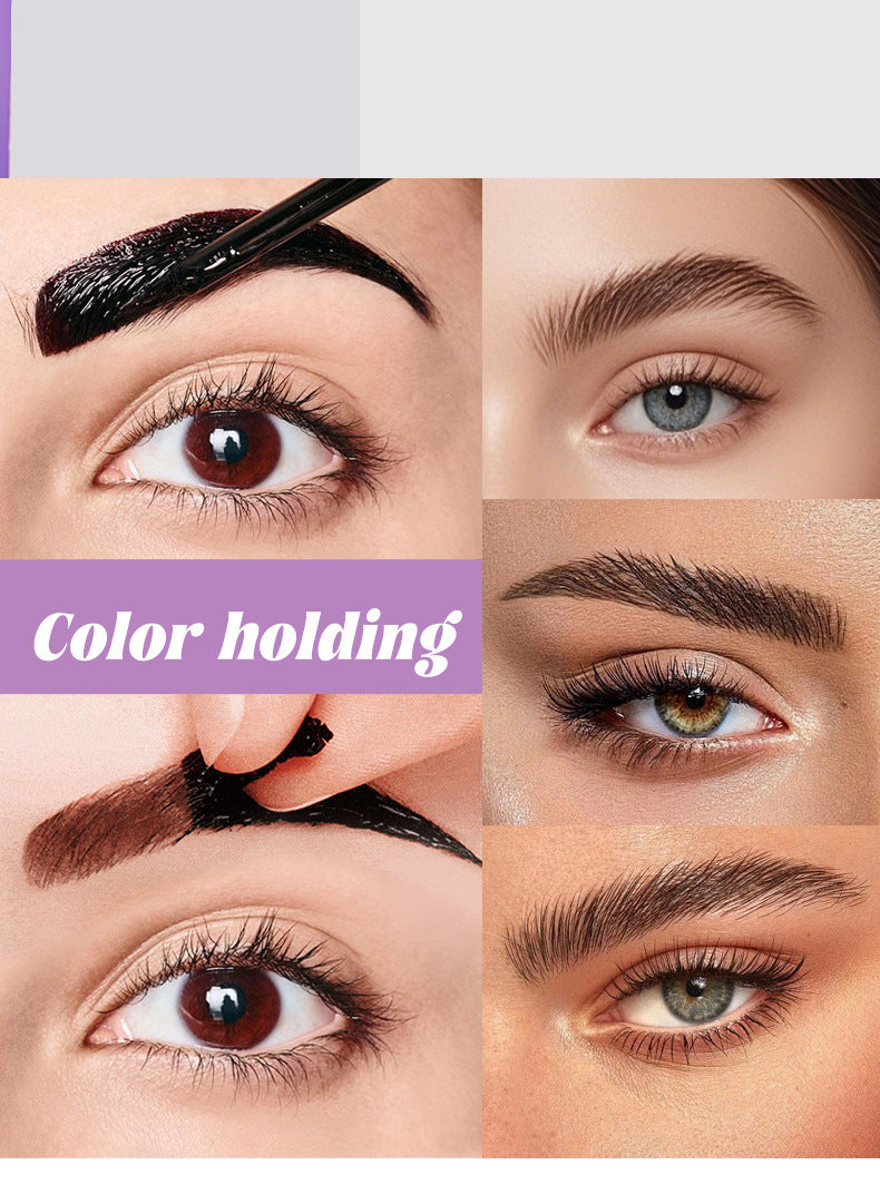 AliExpress Peel-off Eyebrow Cream Film-forming Peel-off Type Long-lasting Waterproof Sweat-proof Eyebrow Cream Packaging Makeup