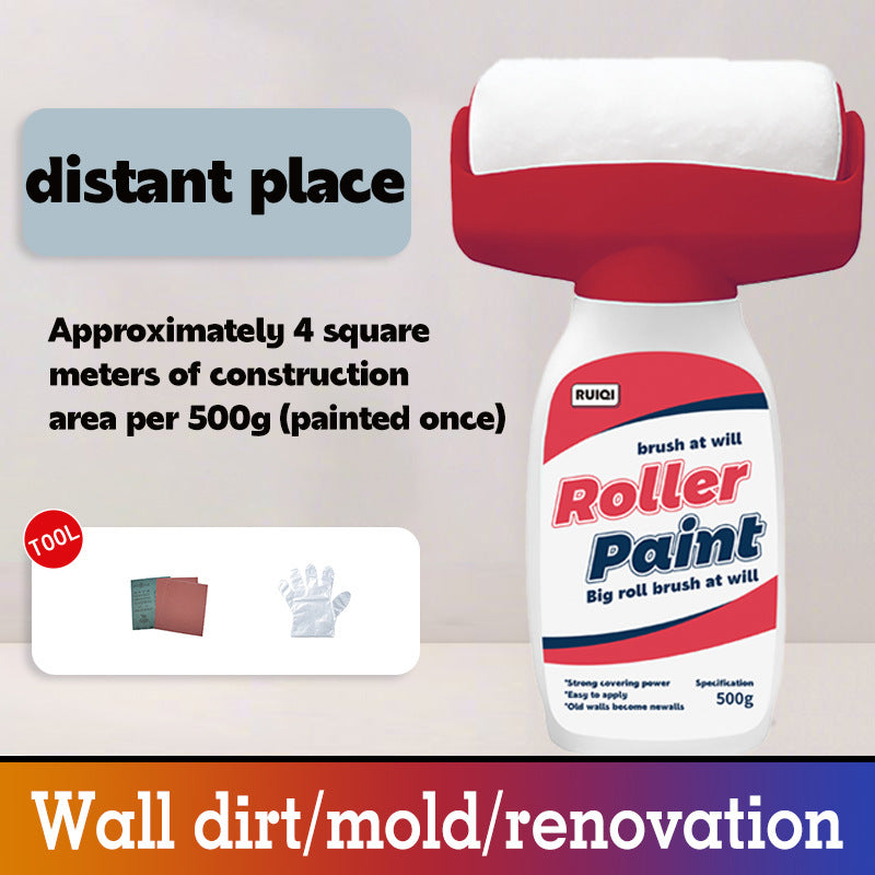 Large Roller Paint White Wall Graffiti Stain Covering Self-Painting Indoor Odorless White Wall Renovation Latex Paint Manufacturer