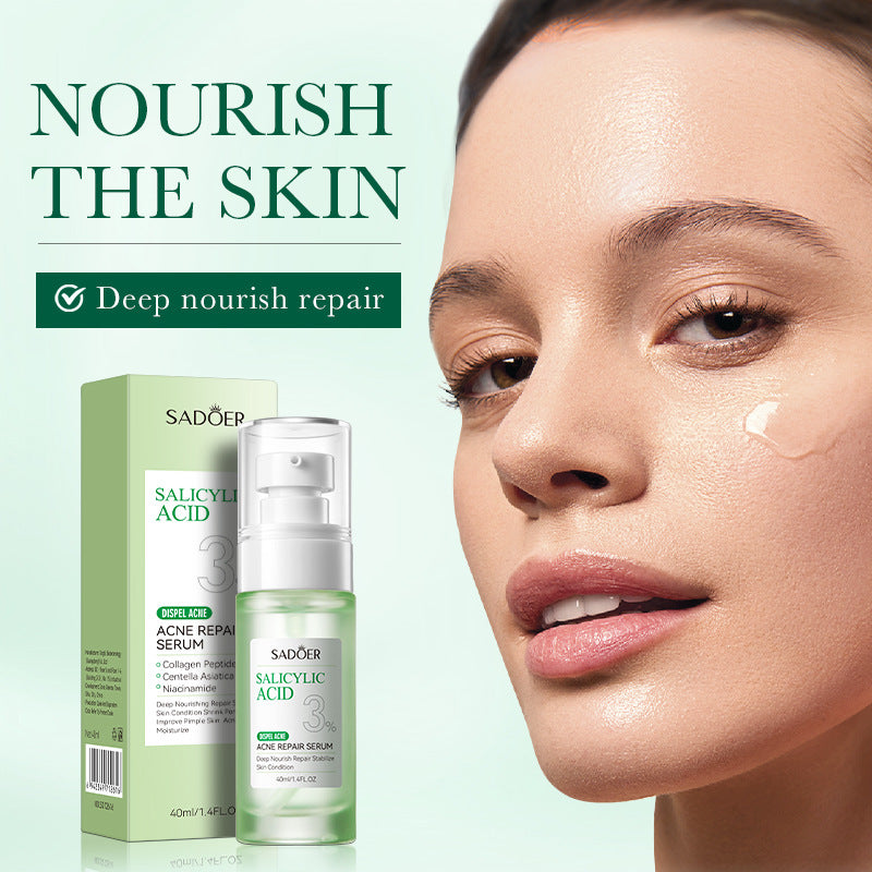 Salicylic Acid Skincare Series SADOER Anti-acne Amino Acid Moisturizing and Hydrating Skin Care Products  Foreign Trade Approval