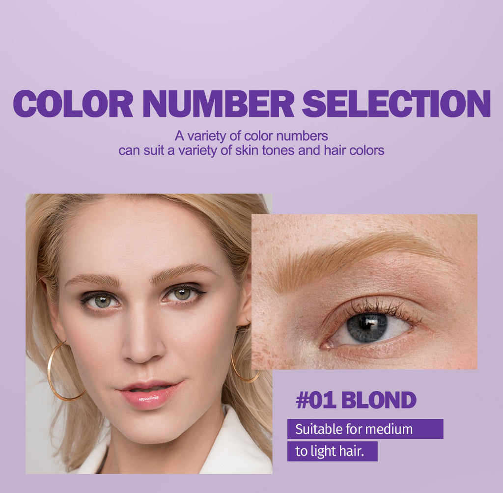 Hot-Selling Eyebrow Dye Cream Large Brush Head Eyebrow Hairline Multi-Use Smudge-Proof Makeup Press Wild Eyebrow Pencil