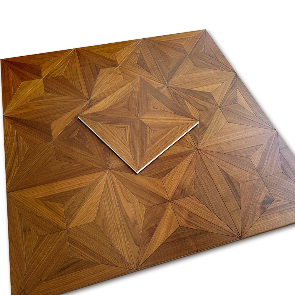ENF&B1 Certified Luxury Versailles Palace Style Solid Teak Art Parquet Engineered Wood Flooring for Living Room Park