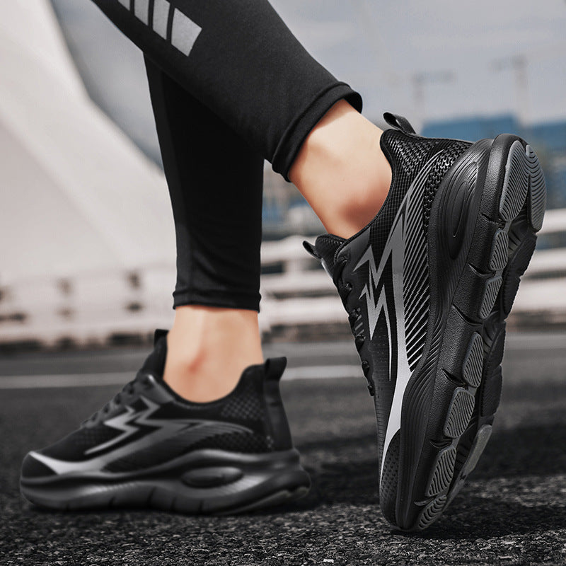 2025New Ultra-Light Fashion Soft Sole Sports Shoes Men's Waterproof Anti-Slip Running Shoes Versatile Casual Trendy Men's Shoes