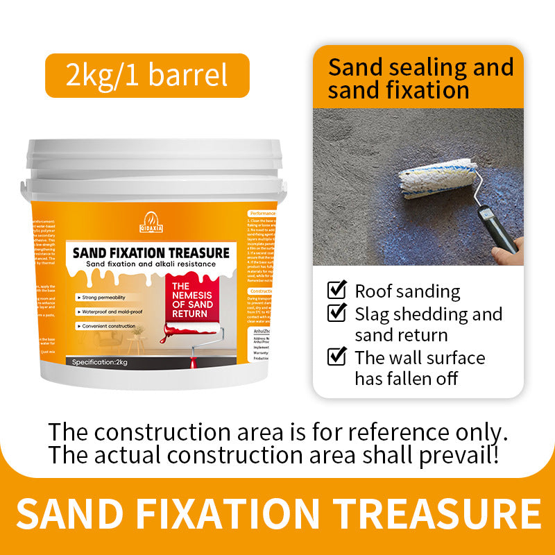 Cement Anti-Alkali Multi-Functional Sand Fixing Agent Wall Fixing Floor Fixing Anti-Dust Anti-Powder Concrete Interface Agent