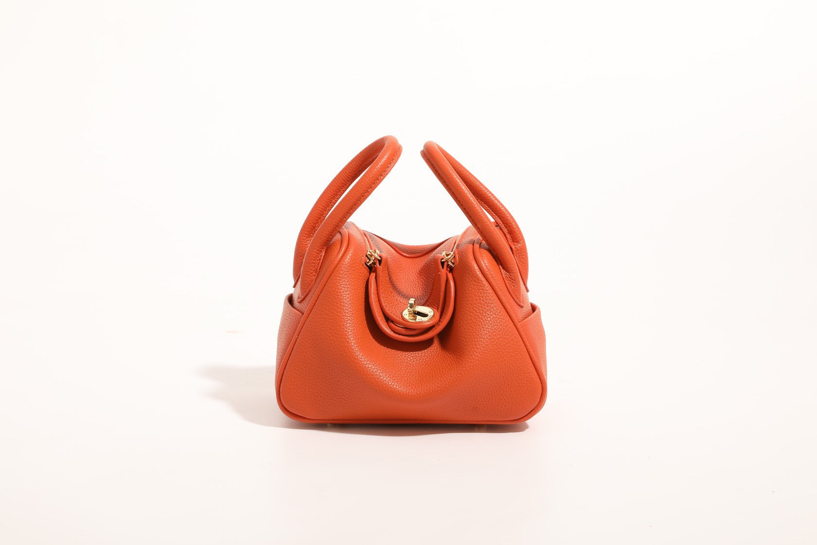 High-End Bag Doctor Bag Lindy Bag Lychee Pattern Women's Handbag Single Shoulder Crossbody Bag Pillow Bag Women's Bag
