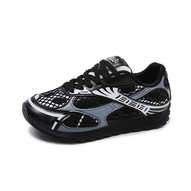 German Training Shoes Women's Shoes2025Spring New Casual Sports Running Shoes Lightweight Forrest Gump Shoes Versatile White Sneakers Mesh Shoes