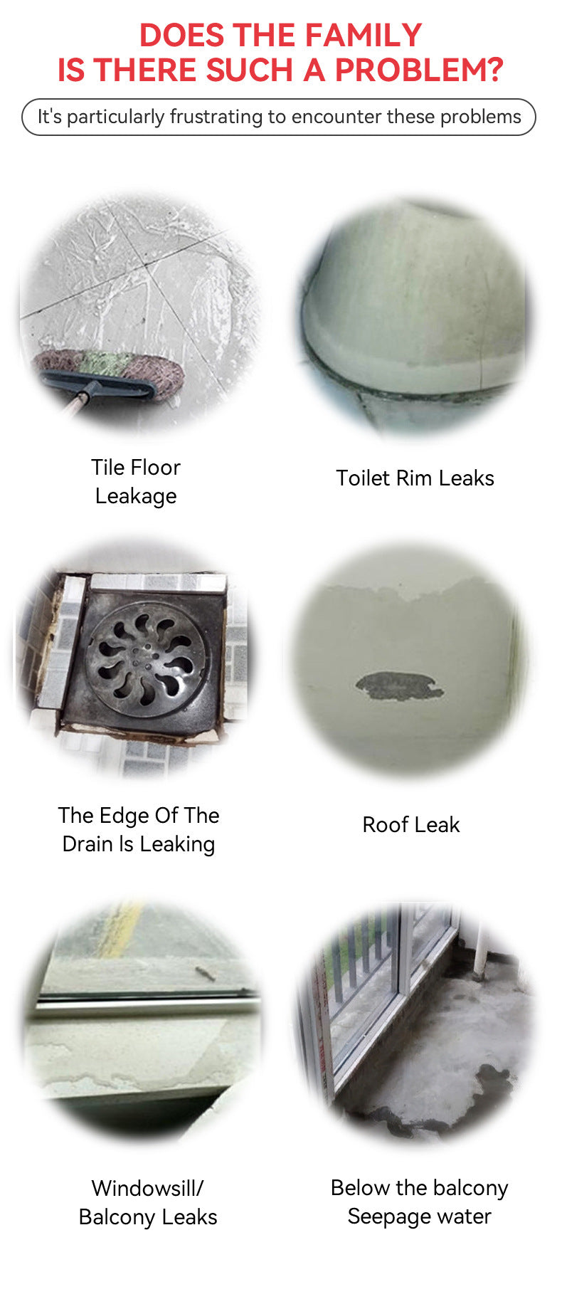 Transparent Waterproof Adhesive Custom Wholesale Exterior Wall Roof Bathroom No-Brick Breaking Leak Repair Coating Sealant