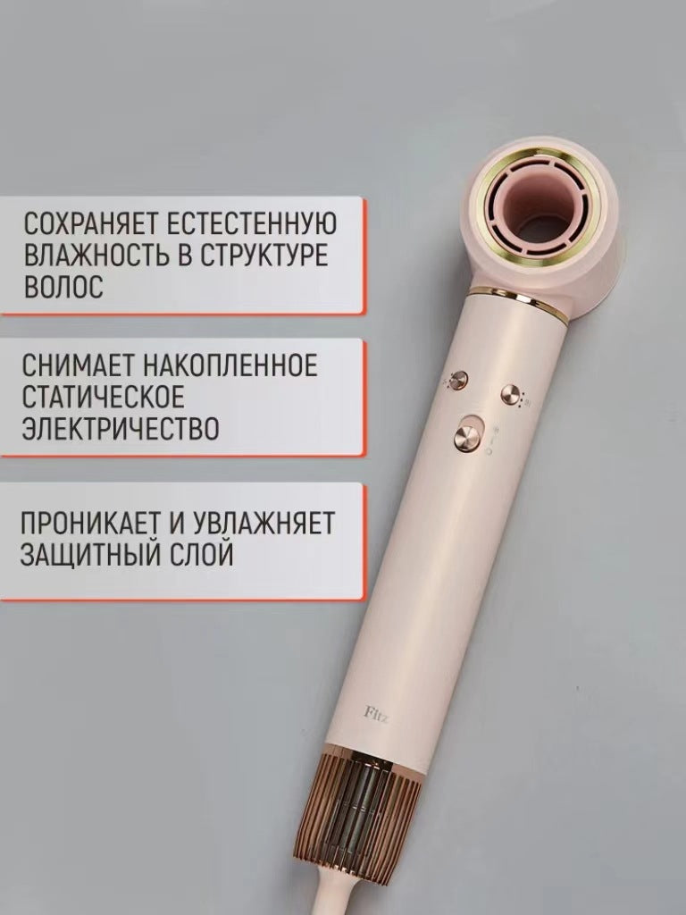ФенMultifunctional 5-in-1 Hot Air Comb Curling Iron Styling High Power High Speed Hair Care Negative Ion Hair Dryer