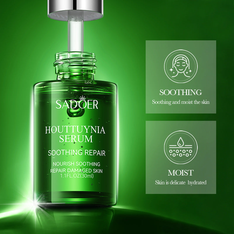 Houttuynia Cordata Essence30ml SADOER Hydrating, rejuvenating, moisturizing, and nourishing cross-border wholesale