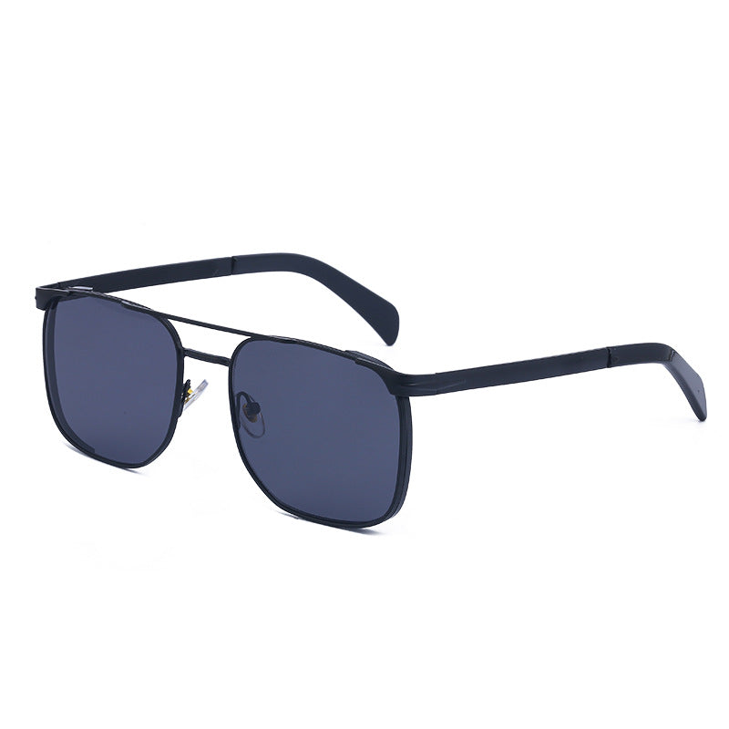 Men's Sunglasses Driving Fashion Internet Celebrity David Same Style Square Frame Sunglasses Men's Trendy Outdoor Hiking Glasses shades