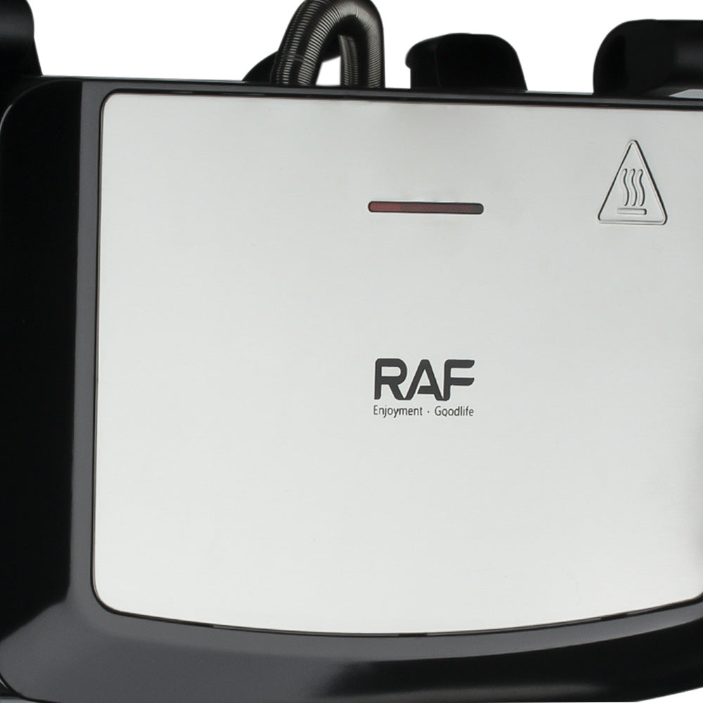RAF European Standard Household Multifunctional Barbecue Grill Steak Maker Breakfast Maker Sandwich Maker Toaster
