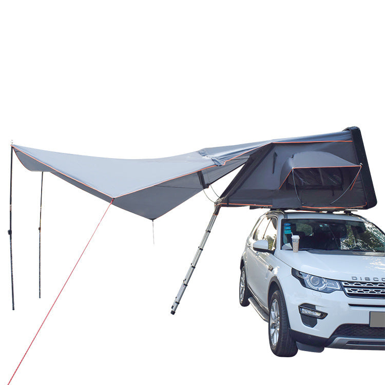 Dropshipping Car Roof Tent Outdoor folding portable rainproof aluminum alloy SUV Car Top Tent Hard Shell