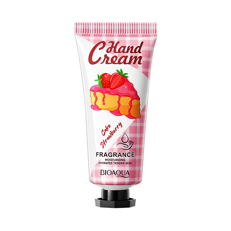 Strawberry Cake Hand Cream BIOAOUA Fragrance Hand Cream  Foreign Trade Wholesale
