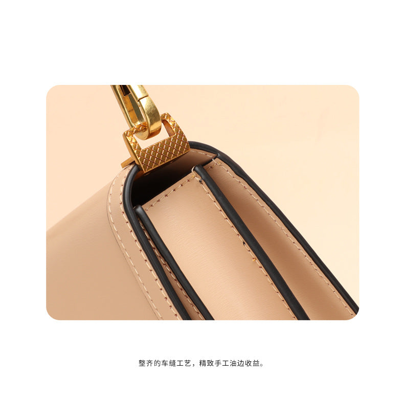 Women's Bag Spring and Autumn New Trendy Fashionable Unique Shoulder Bag Elegant Niche Versatile Simple Crossbody Bag for Women