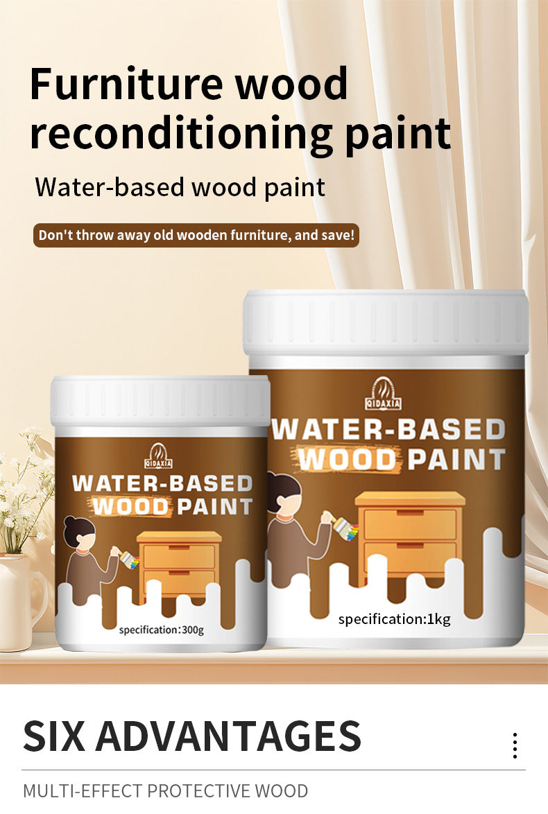 Water-Based Wood Paint Renovation Paint Color Change Paint Oil Paint Lacquer Outdoor Eco-Friendly Anti-Corrosion Wood Paint