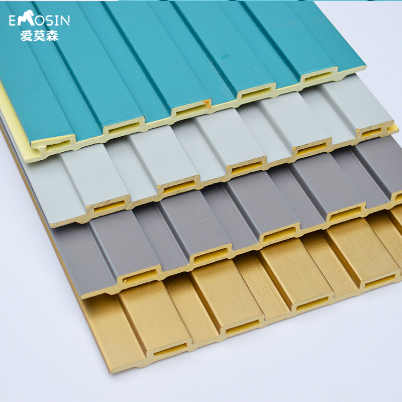 Interior Embossed Decorative Wooden Grain Ceiling Great Wall Wood Pvc Wpc Foam Board