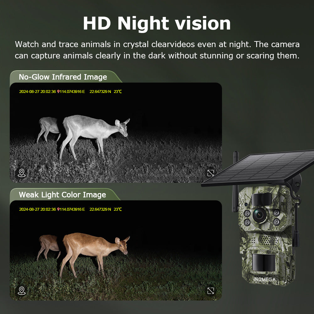 Manufacturer Private Model Outdoor Camouflage Camera3MPAI Animal Identification Pair PIR Induction4G Camera4G Remote Monitoring