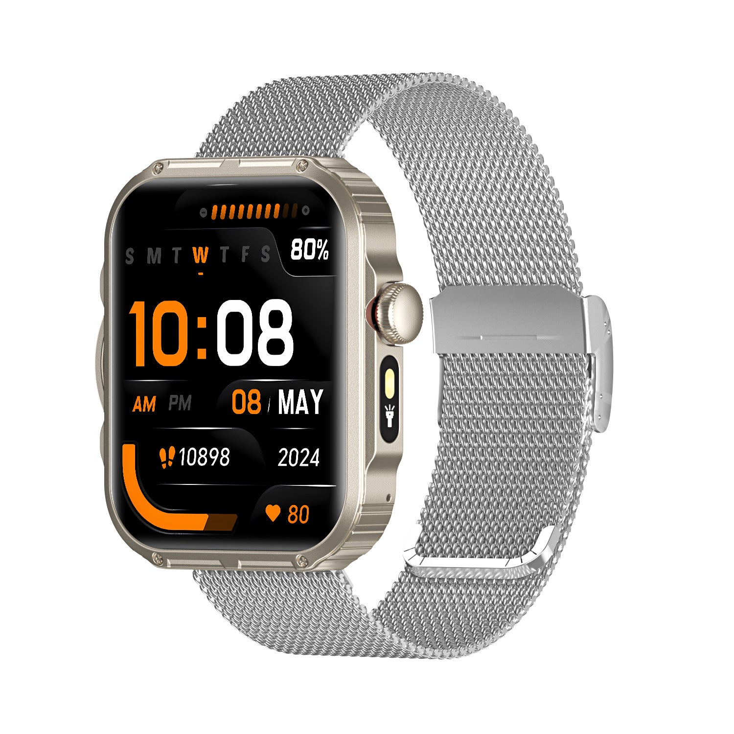 HDT11Ultra Smart Watch Bluetooth Call Music Healthy Sleep Flashlight Smart Bracelet